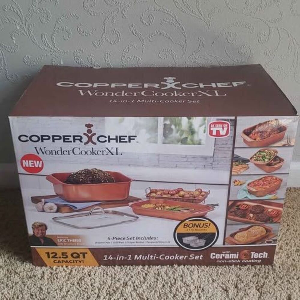 12.5 QT Copper Chef Wonder Cooker XL